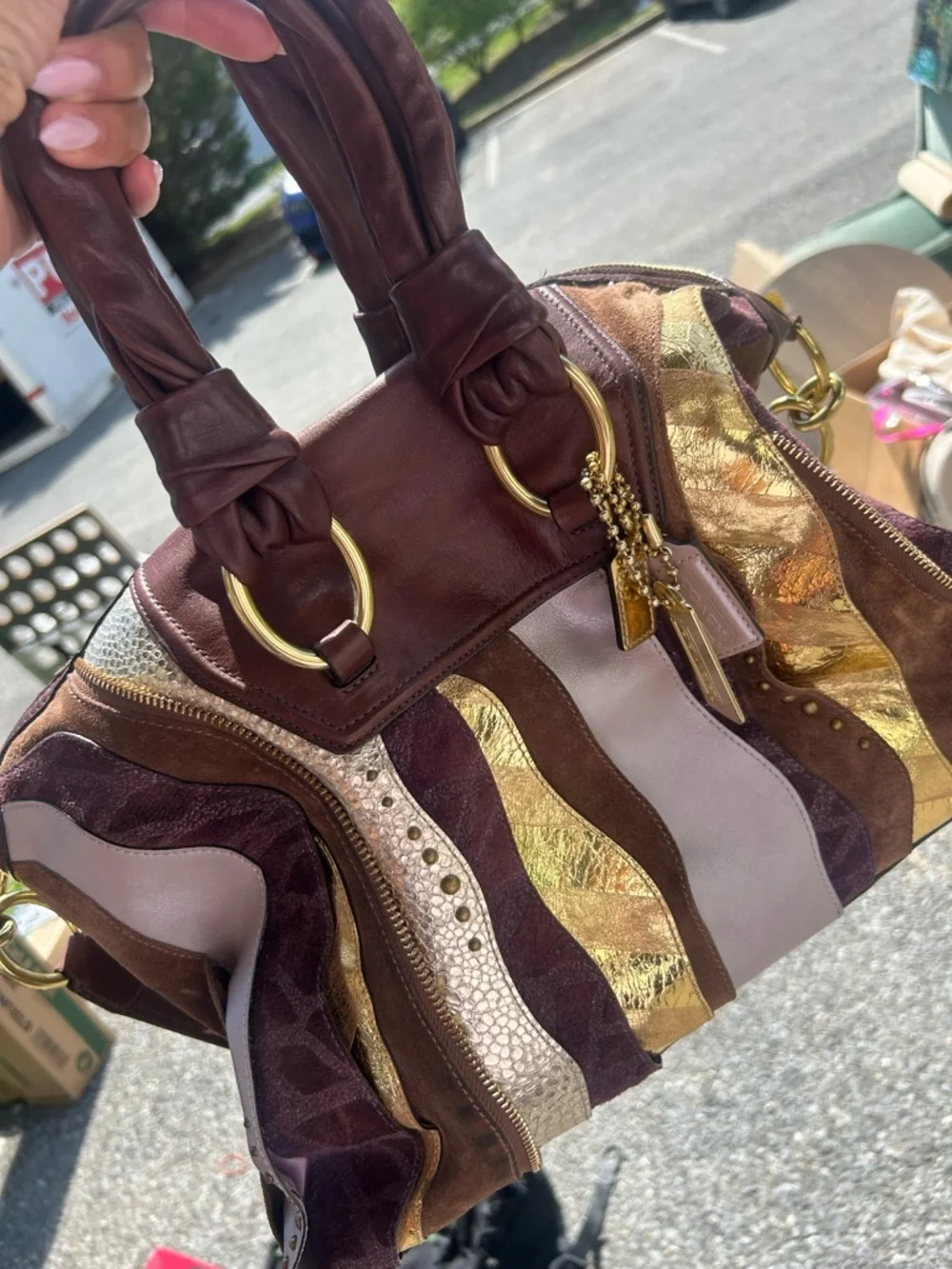 Vintage Coach Sabrina- Limited Edition Runway bag. Very Rare. - Picture 3 of 6